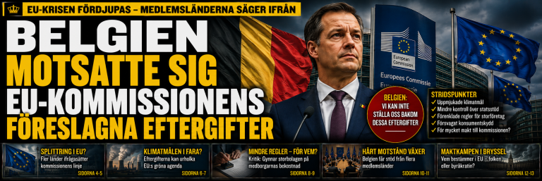 Belgien motsatte sig på måndagen EU-kommissionens föreslagna eftergifter