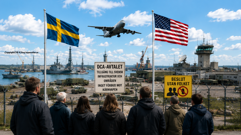 Svenska folket har blivit åskådare i sitt eget land