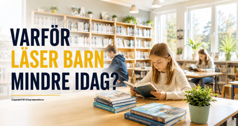 Varför läser barn mindre idag?