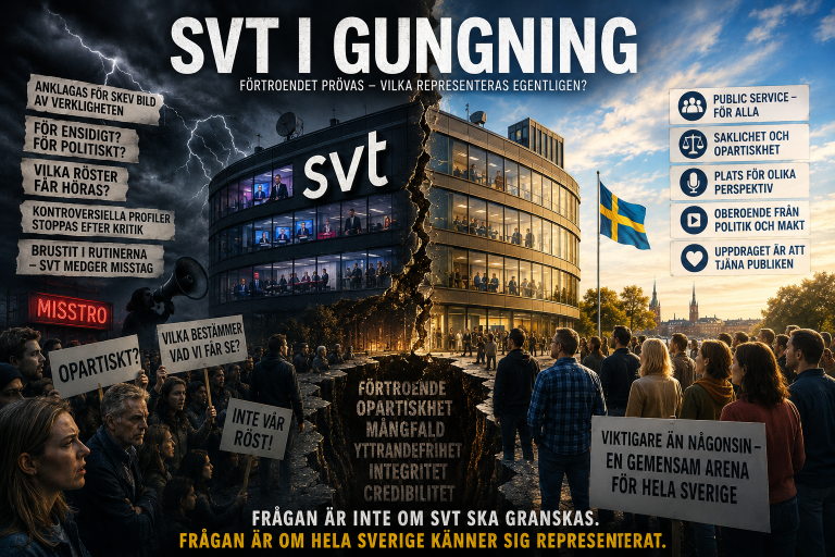 När publiken inte längre litar på public service