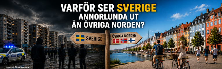 Varför ser Sverige annorlunda ut än övriga Norden?