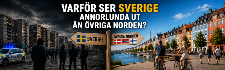 Varför ser Sverige annorlunda ut än övriga Norden?
