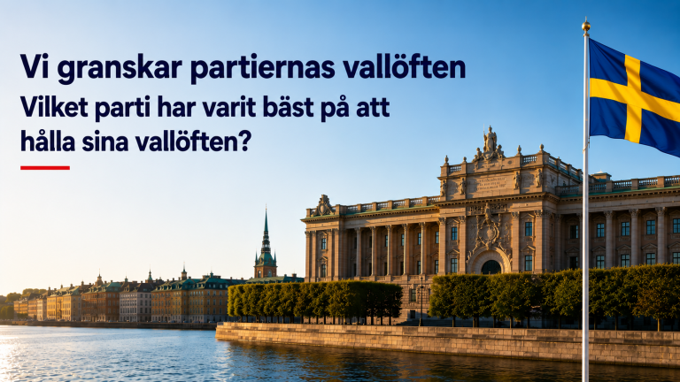 Vilket parti har varit bäst på att hålla sina vallöften