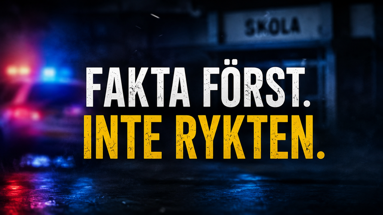 När tio minuter avgör – polisinsatsen efter skolattacken i Fagersta