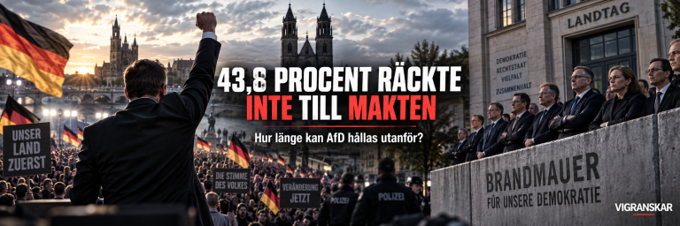 43,8 procent räckte inte till makten – hur länge kan AfD hållas utanför?