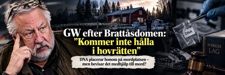 DNA placerar honom på mordplatsen – men bevisar det medhjälp till mord?