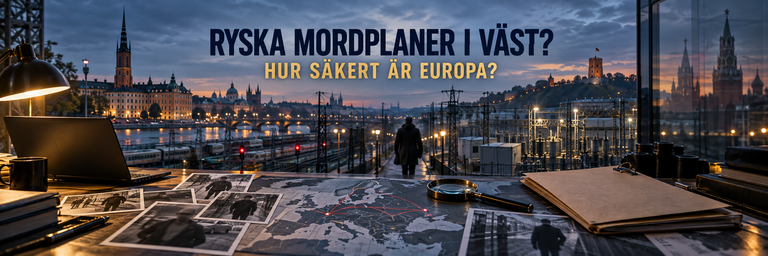 RYSKA MORDPLANER PÅ VÄSTLIG MARK – HUR SÄKERT ÄR EUROPA?