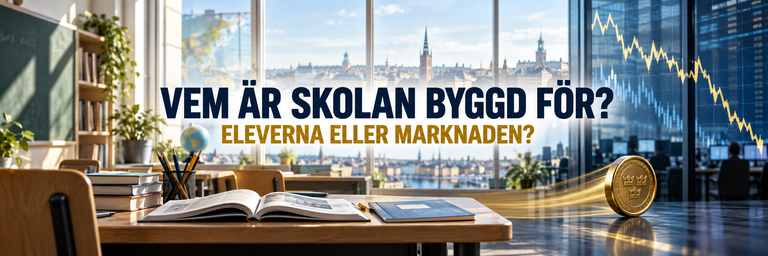 ETT RYKTE SKAKADE SKOLAKTIERNA – VEM ÄR SKOLSYSTEMET BYGGT FÖR?