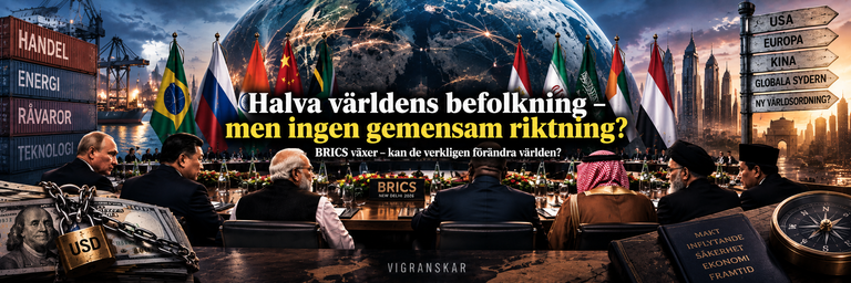 Halva världens befolkning – men ingen gemensam riktning?
