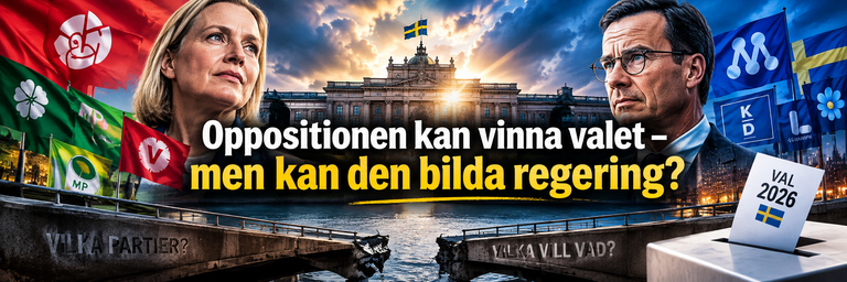 Oppositionen kan vinna valet – men kan den bilda regering?