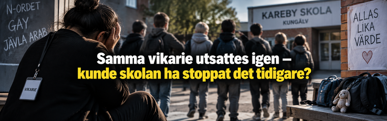 Samma vikarie utsattes igen – kunde skolan ha stoppat det tidigare?