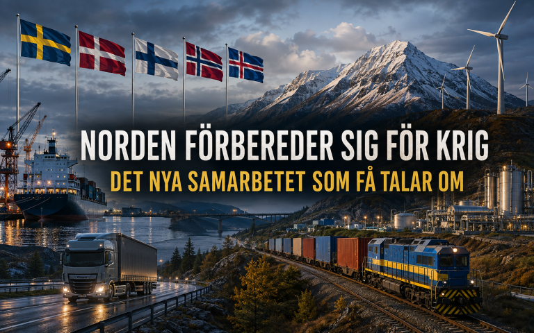 NORDEN FÖRBEREDER SIG FÖR KRIG