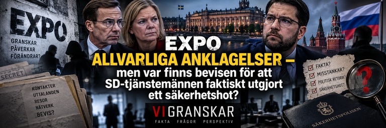 Allvarliga anklagelser – men var finns bevisen för att SD-tjänstemännen faktiskt utgjort ett säkerhetshot?