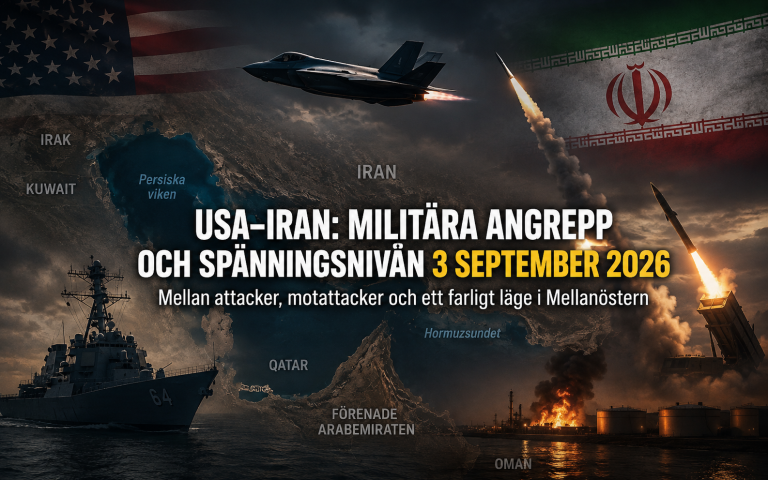 USA–IRAN: MILITÄRA ANGREPP – ETT ALLT FARLIGARE LÄGE